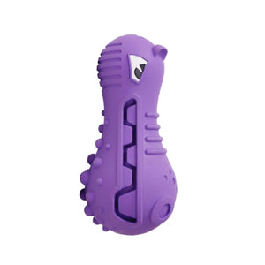 GiGwi DUMBBELL HEADS Hippo – Squeak and stuffable - Shopivet.com