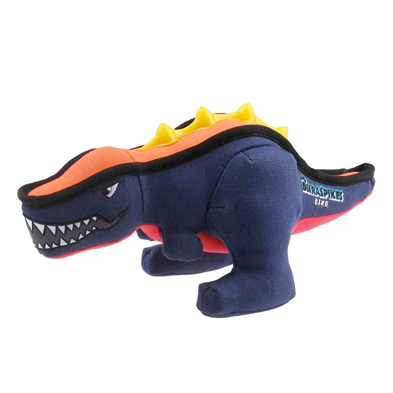 Gigwi Duraspikes Extra Durable Dinosaur Blue - Shopivet.com