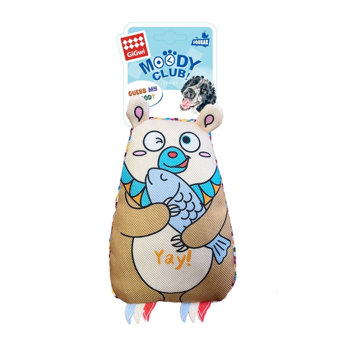GiGwi Moody Club Bear – Large - Shopivet.com