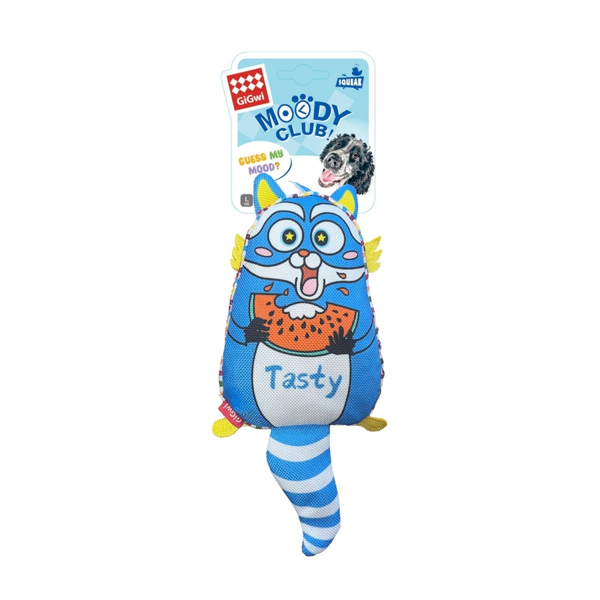GiGwi Moody Club Raccoon – Large - Shopivet.com