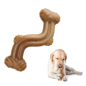 GiGwi Nylon Bone With S Shape – 5.5″ (Medium) - Shopivet.com