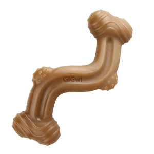GiGwi Nylon Bone With S Shape – 7″ (Large) - Shopivet.com