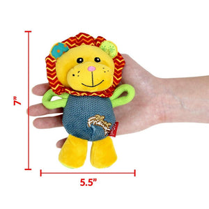 Gigwi Plush Friendz Dog Toy – Lion - Shopivet.com