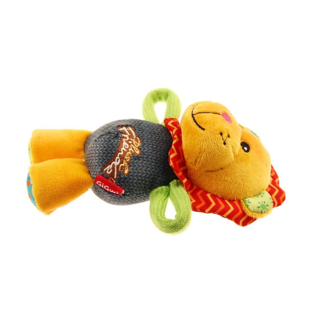 Gigwi Plush Friendz Dog Toy – Lion - Shopivet.com