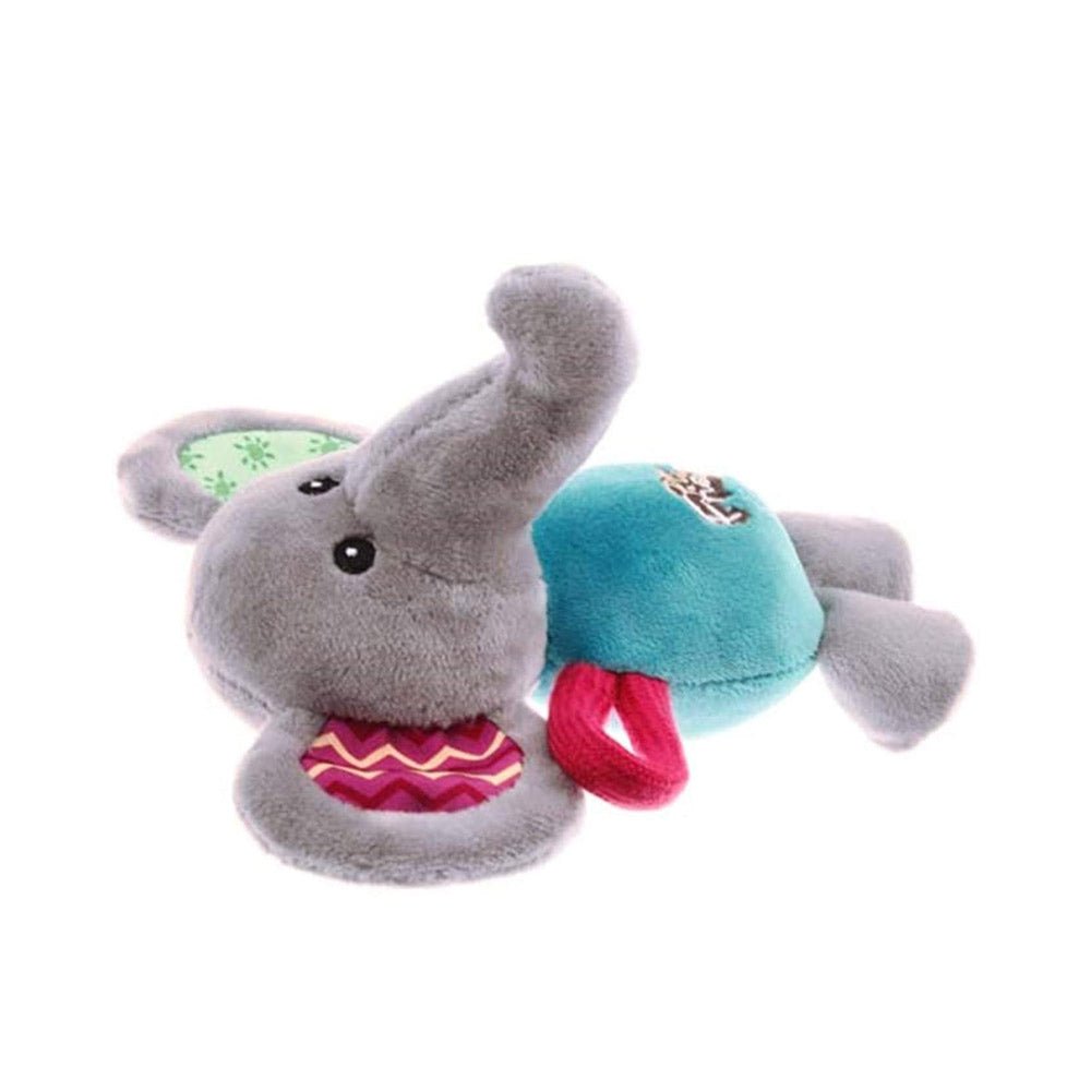 GiGwi Plush Friendz Squeaker Dog Toy – Elephant - Shopivet.com