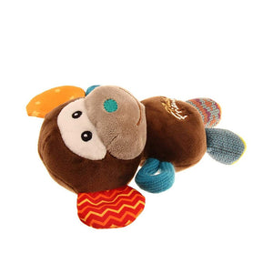 GiGwi Plush Friendz Squeaker Dog Toy – Monkey - Shopivet.com