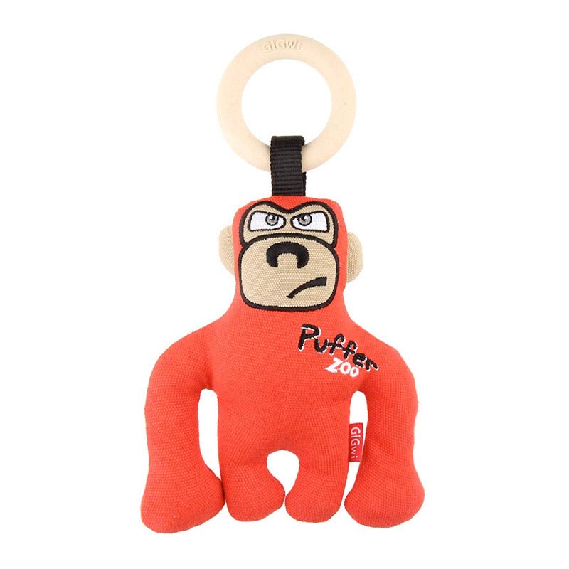 Gigwi Puffer Zoo with Squeaker - Shopivet.com