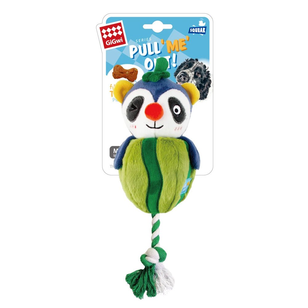 Gigwi Pull Me Out – Racoon - Shopivet.com