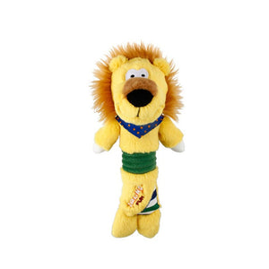 GIGWI Shaking Fun Plush Toy Lion With Squeaker Inside - Shopivet.com