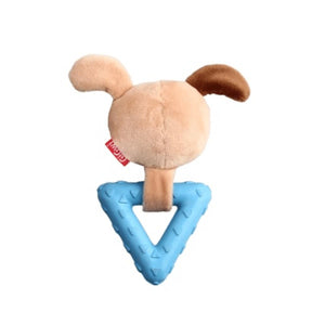 GiGwi Suppa Puppa Dog with Squeaker inside – Plush/TPR (Small) - Shopivet.com