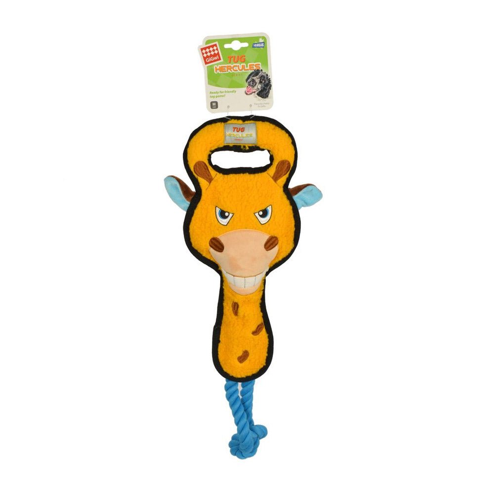 GiGwi Tug Hercules Squeaker Inside Dog Toy – Deer - Shopivet.com