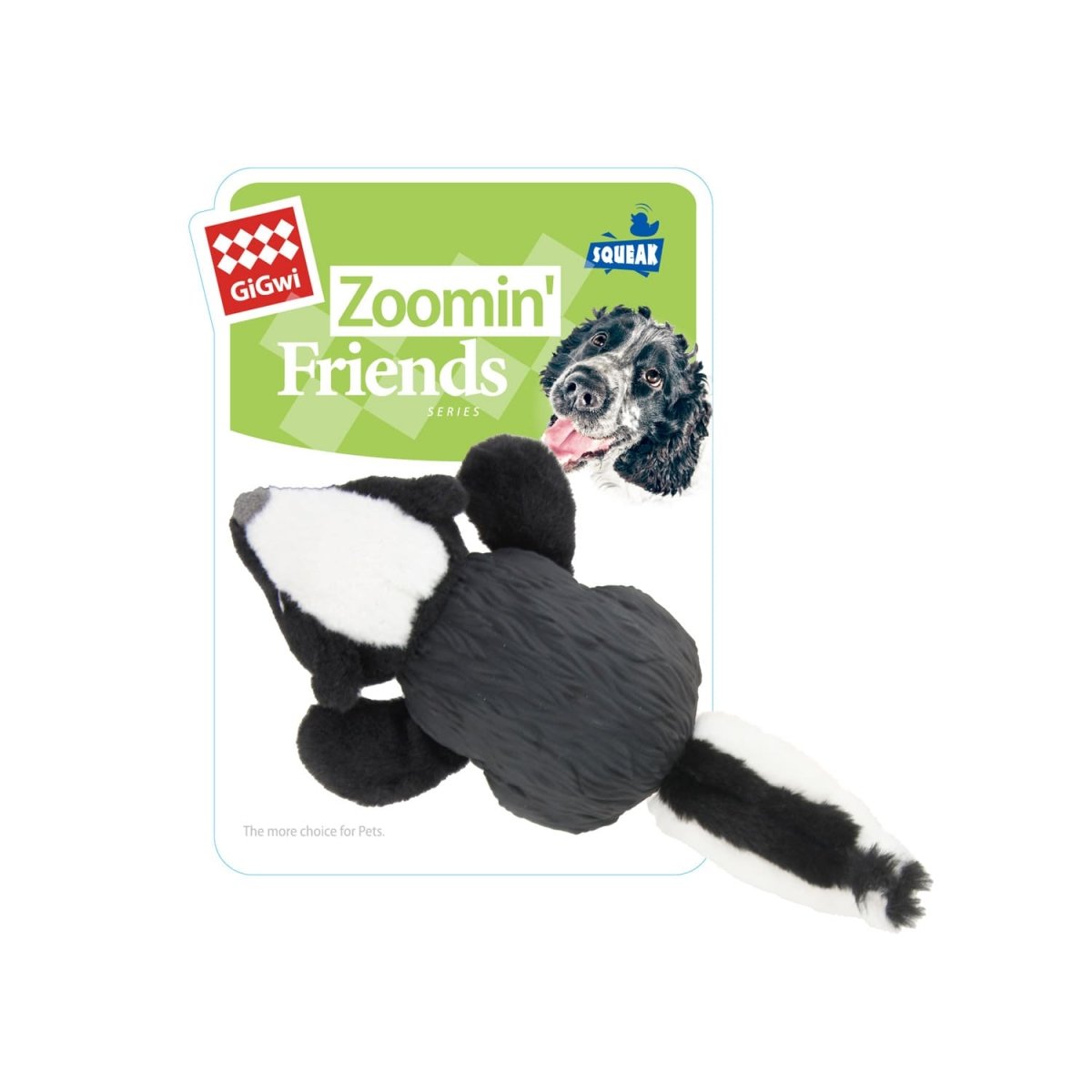 GiGwi Zoomin’ Friends Skunk - Shopivet.com