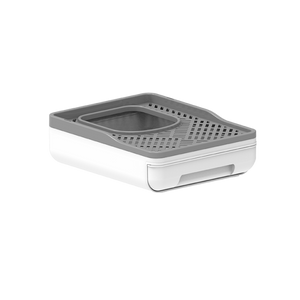 Go Fresh - Foldable Cat Litter Box - Grey