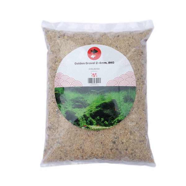 Golden Gravel 2-4mm, 8KG - Shopivet.com