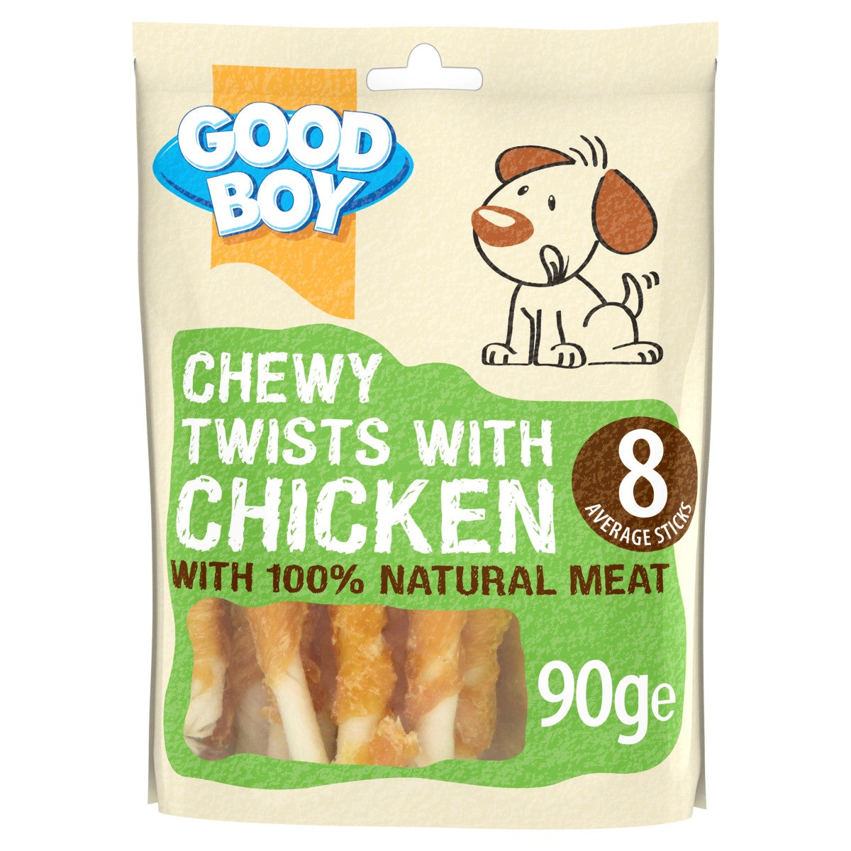 Chewy Chicken Twists - 90g