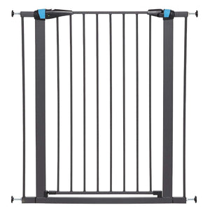 Graphite Glow in the Dark Steel Pet Gate - 39" - Shopivet.com