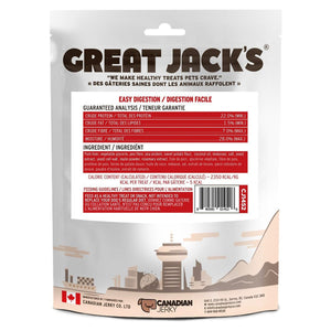 Great Jack’s Easy Digestion Grain - Free Dog Treats 9.2oz / 261gm - Shopivet.com