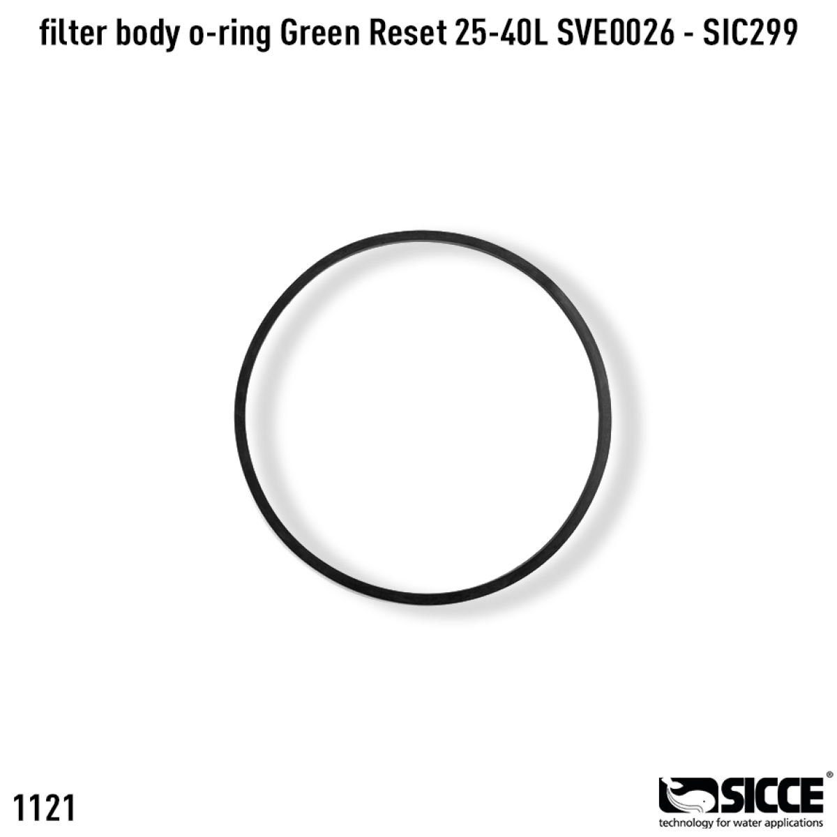 Green Reset 25-40 O-Ring For Filter Body