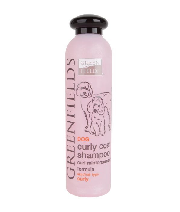 Greenfields Curly Coat Dog Shampoo 250ml - 250ml - Shopivet.com