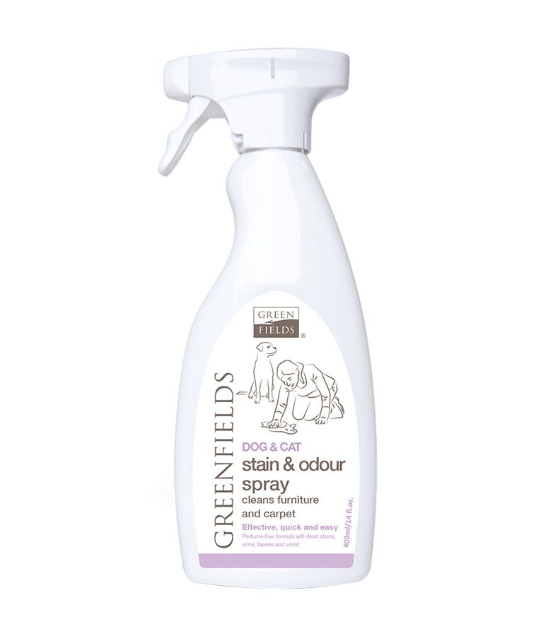 Greenfields Dog & Cat Stain & Odour Spray 400ml - 400ML - Shopivet.com