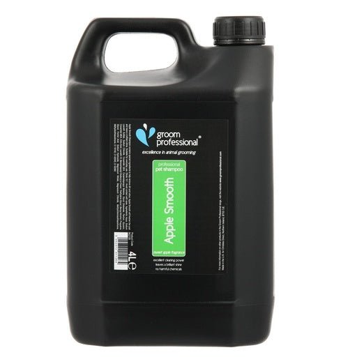 Groom Professional Apple Smooth Shampoo[Volume - 4 litre] - Shopivet.com