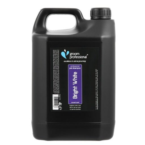 Groom Professional Bright White Shampoo[Volume - 4 litre] - Shopivet.com