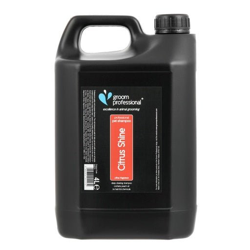 Groom Professional Citrus Shine Pet Shampoo [Volume - 4 litre, Flavor - Citrus scent] - Shopivet.com