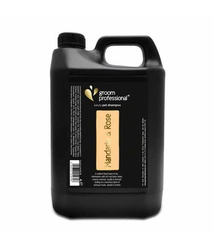 Groom Professional Exclusive Mandarin & Rose Shampoo 4L[Volume - 4 litre] - Shopivet.com