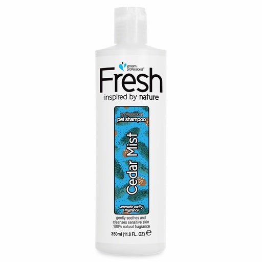 Groom Professional Fresh Cedar Mist Shampoo[Volume - 350 ml] - Shopivet.com
