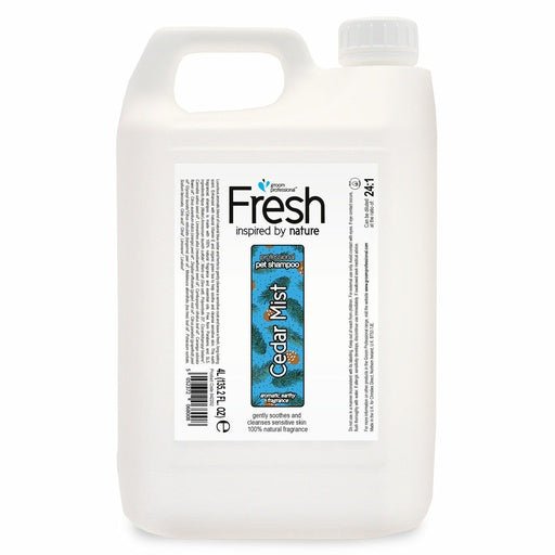 Groom Professional Fresh Cedar Mist Shampoo[Volume - 4 litre] - Shopivet.com