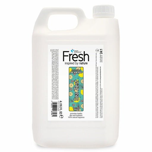 Groom Professional Fresh Sea Zest Shampoo[Volume - 4 litre] - Shopivet.com