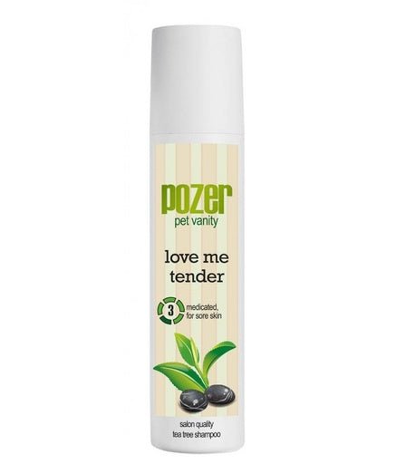 Groom Professional Pozer Love Me Tender Tea Tree Shampoo[Flavor - Fresh scent, Volume - 300 ml] - Shopivet.com