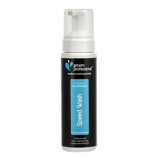 Groom Professional Speed Wash Waterless Foam Shampoo 200ml[Volume - 200ml] - Shopivet.com