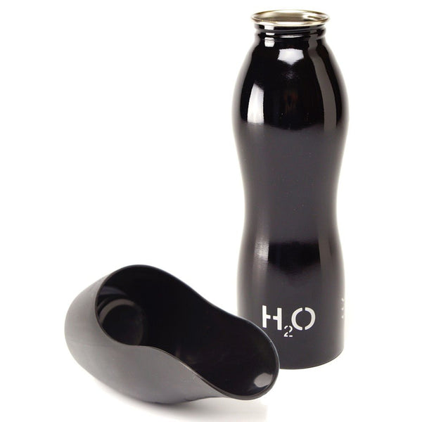 H2O4K9 Dog Water Bottle 0.7L (Black) - Shopivet.com