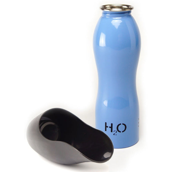 H2O4K9 Dog Water Bottle 0.7L (Blue) - Shopivet.com