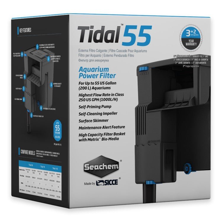 Hang On Tidal Filter 55 (UK Plug) - Shopivet.com