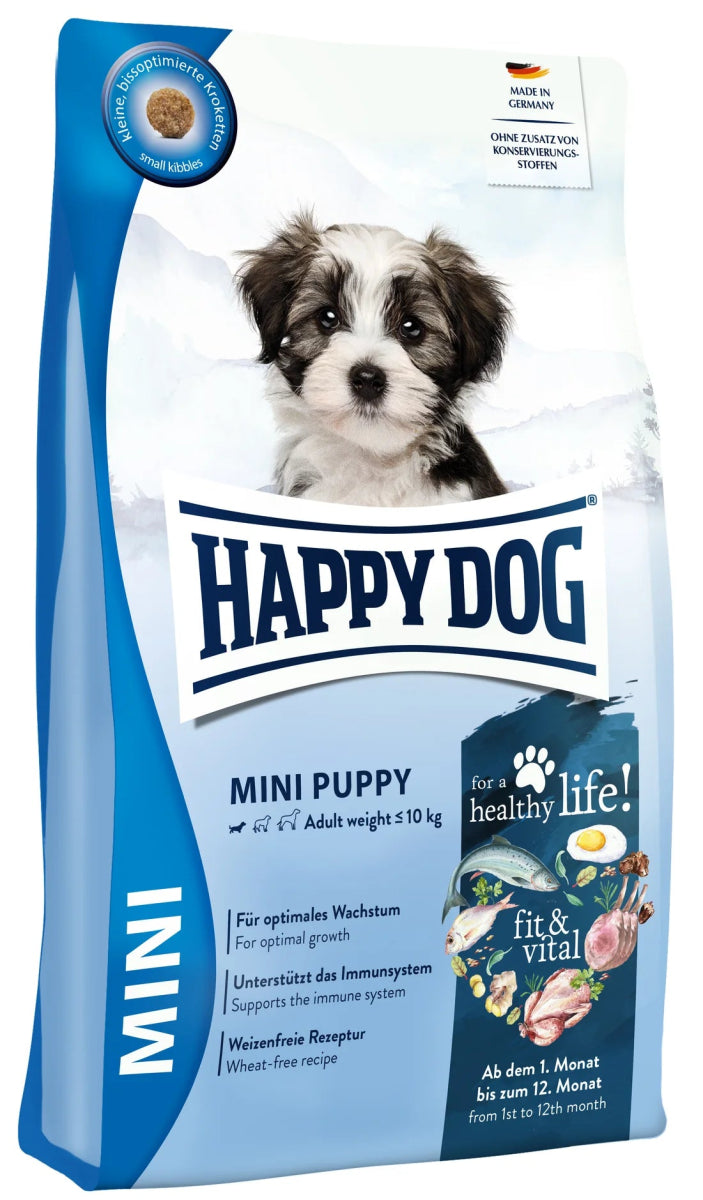 Happy Dog Fit & Vital Mini Puppy 4kg - Shopivet.com