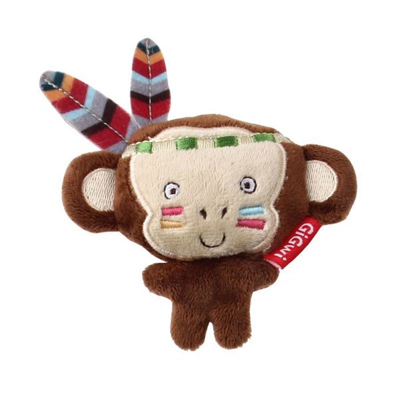 Happy Indian “Melody Chaser” Monkey with motion activated sound chip - Shopivet.com