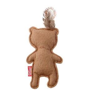 Happy Indians Bear Felt Catnip - Shopivet.com