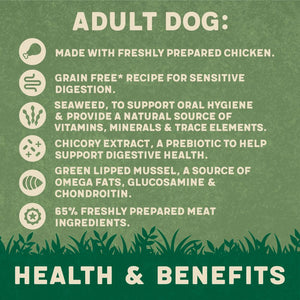 Harringtons Chicken Grain Free Adult Wet Dog Food 400g - 400G - Shopivet.com