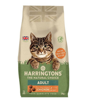 Harringtons Complete Chicken Adult Dry Cat Food 2kg - 2kg - Shopivet.com
