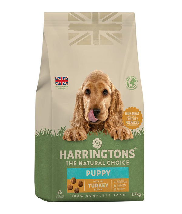 Harringtons Complete Turkey & Rice Dry Puppy Food - 10kg - Shopivet.com