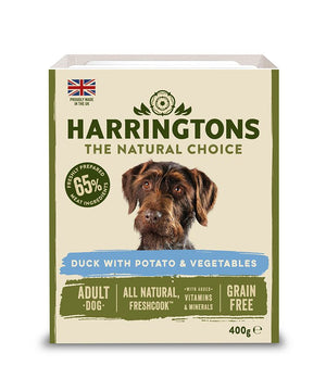 Harringtons Duck Grain Free Adult Wet Dog Food 400g - 400G - Shopivet.com