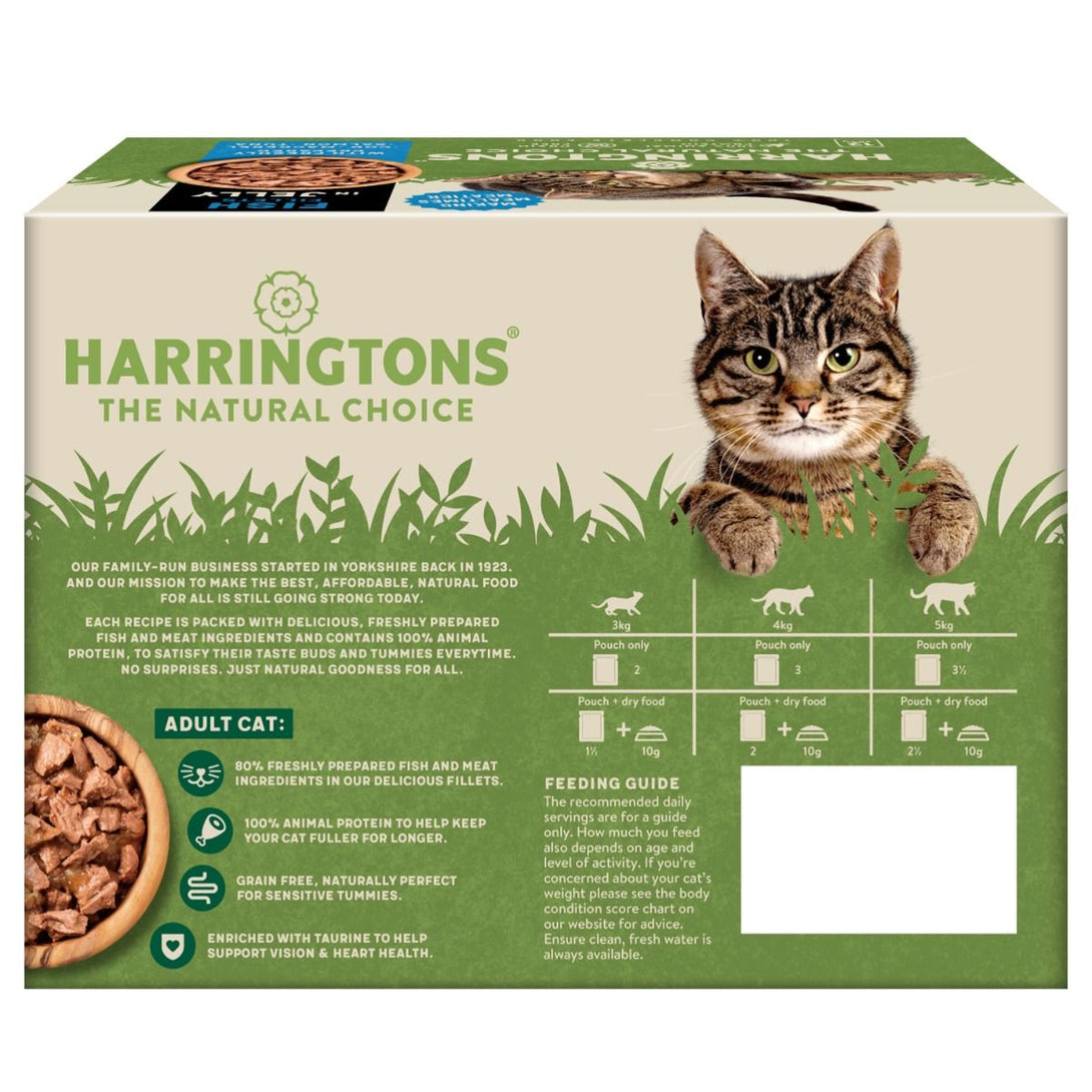 Harringtons Fish in Jelly Wet Cat Food Multipack - Shopivet.com