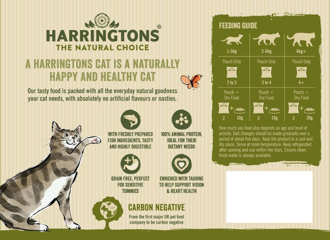 Harringtons Fish in Jelly Wet Cat Food Multipack - Shopivet.com