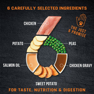 Harringtons Just 6 Chicken Grain Free Adult Dry Dog Food - 12KG - Shopivet.com