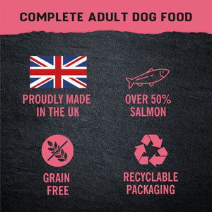 Harringtons Just 6 Salmon Grain Free Adult Dry Dog Food - 12KG - Shopivet.com