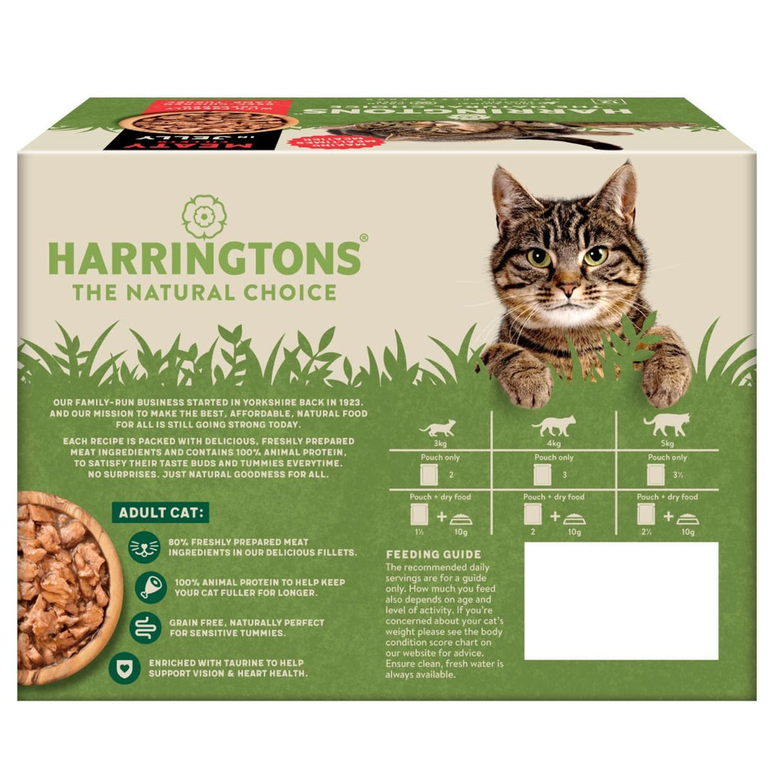 Harringtons Meat in Jelly Wet Cat Food Multipack - Shopivet.com