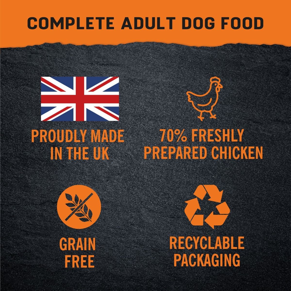 Harringtons Just 6 Chicken Grain Free Adult Wet Dog Food 380g - 380G