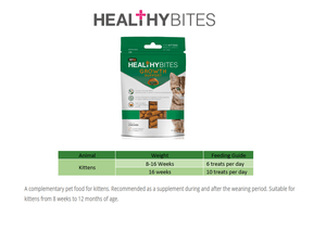 Healthy Bites Growth Support Kitten Treats 65g - 65G - Shopivet.com
